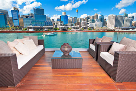 view from Pyrmont apartment